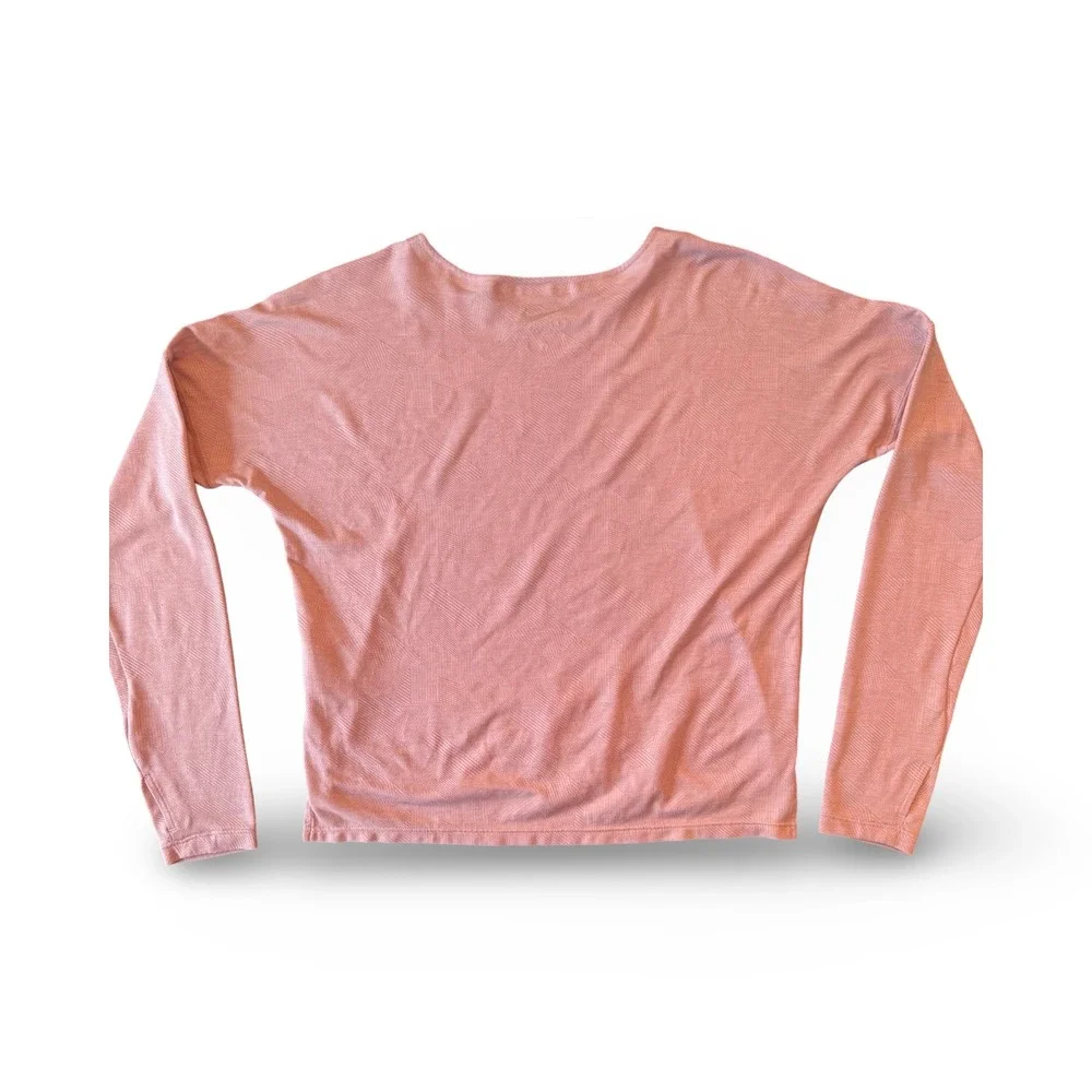 Nike Dri-FIT Long Sleeve Cropped Training Top Small Pink‎